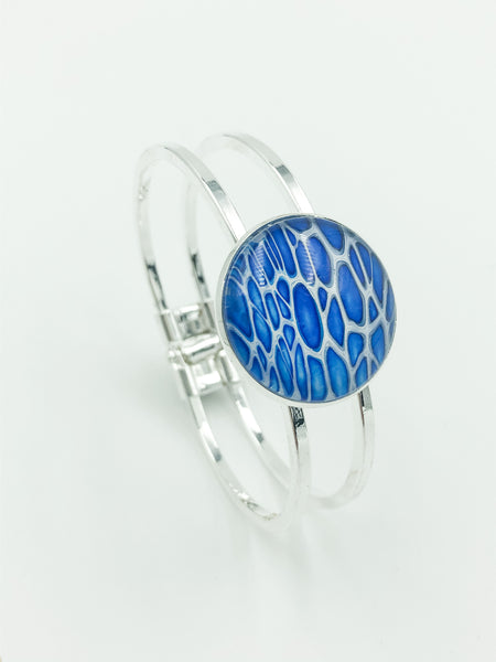 Wearable Art Bracelet - BLUE- 01