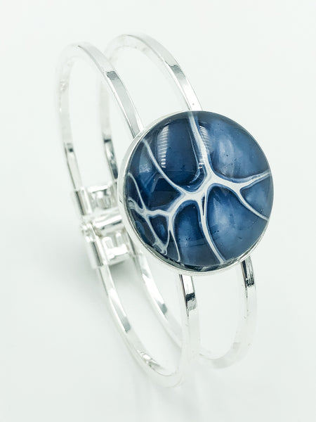 Wearable Art Bracelet - BLUE- 02