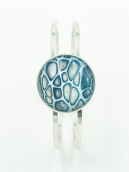 Wearable Art Bracelet - BLUE 03