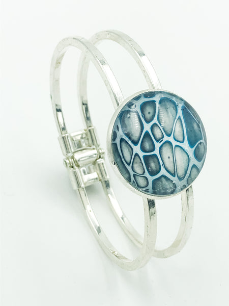 Wearable Art Bracelet - BLUE 03