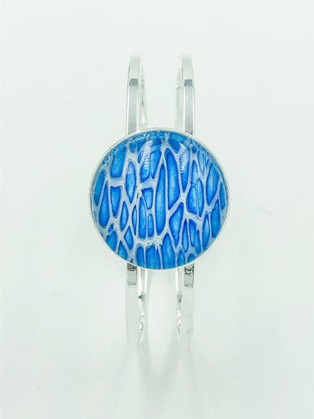 Wearable Art Bracelet - BLUE 04