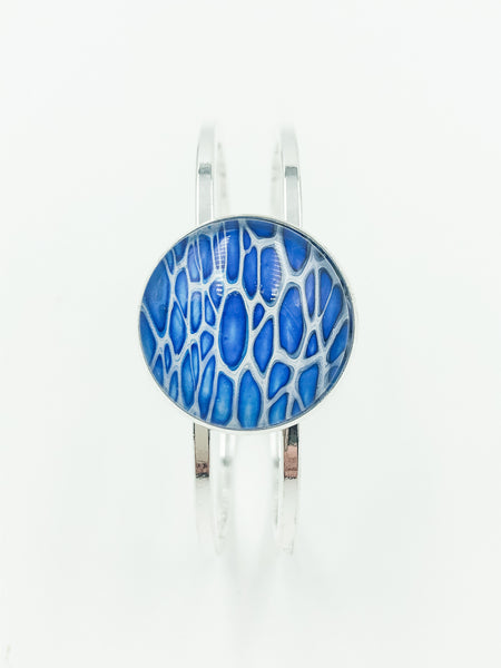 Wearable Art Bracelet - BLUE- 01