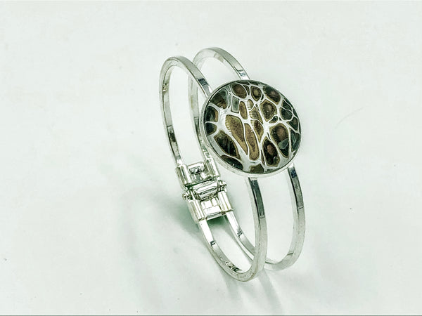 Wearable Art Bracelet - BROWN 09