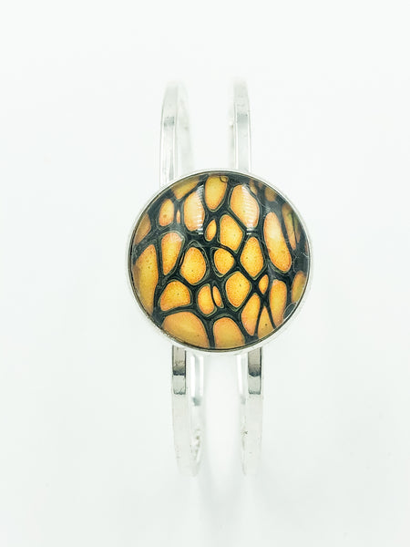Wearable Art Bracelet - ORANGE 02