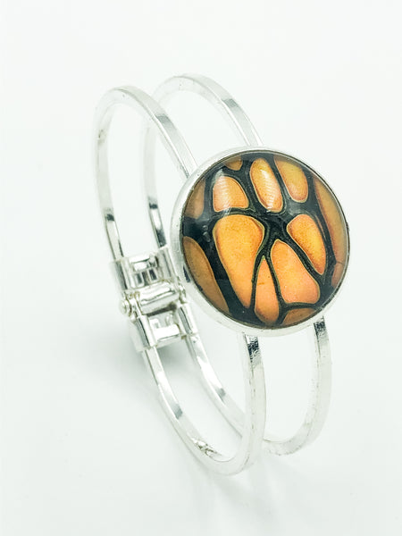 Wearable Art Bracelet - ORANGE 04