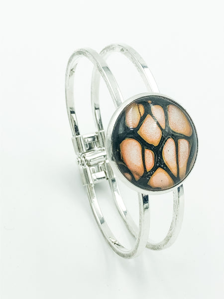 Wearable Art Bracelet - ORANGE 05