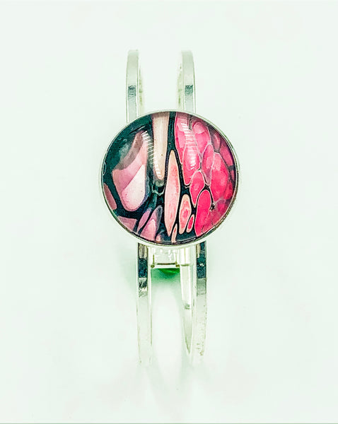 Wearable Art Bracelet - PINK 04
