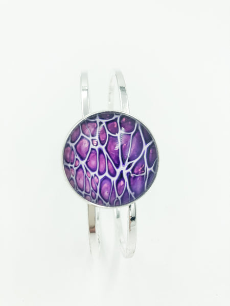 Wearable Art Bracelet - PURPLE 01