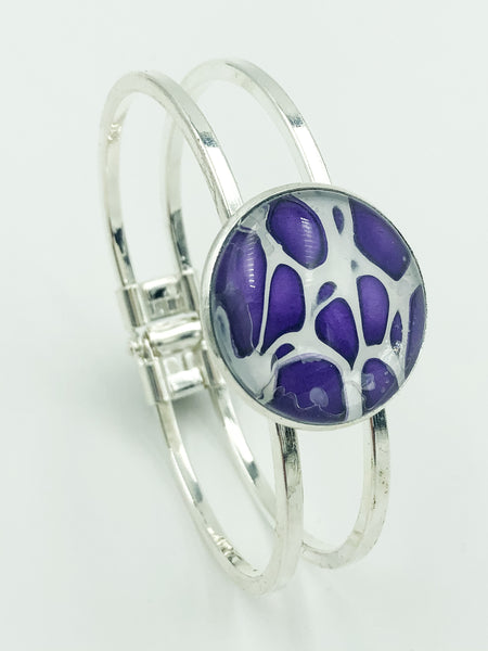 Wearable Art Bracelet - PURPLE 02