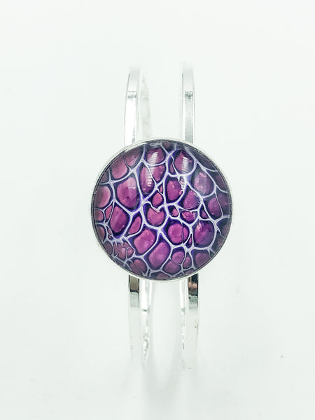 Wearable Art Bracelet - PURPLE 03