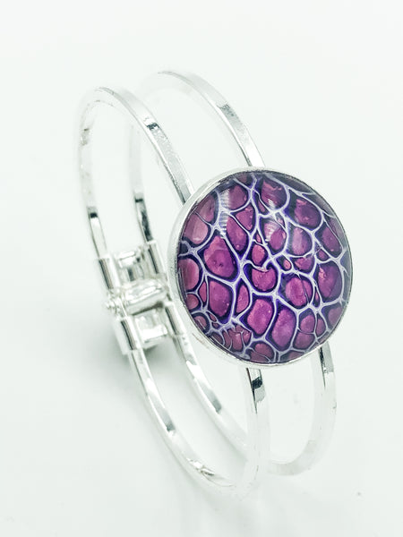 Wearable Art Bracelet - PURPLE 03