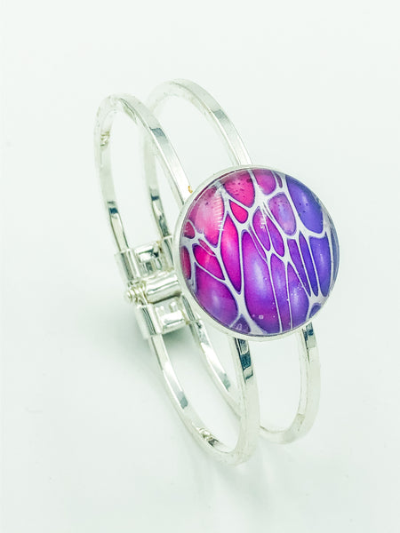 Wearable Art Bracelet - PURPLE 04