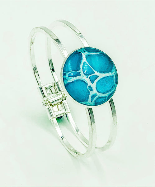 Wearable Art Bracelet - TURQUOISE 03