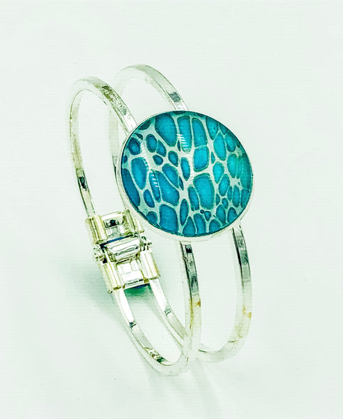 Wearable Art Bracelet - TURQUOISE 04