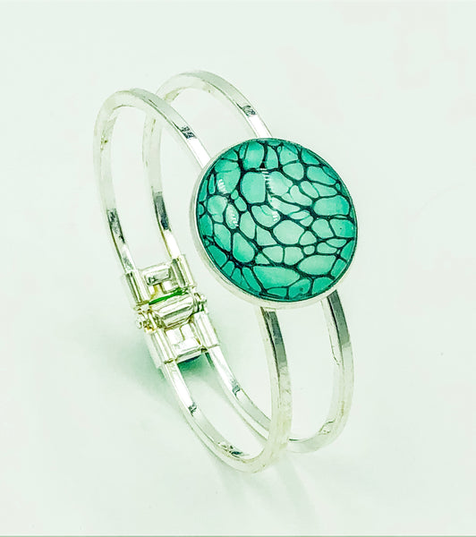 Wearable Art Bracelet - TURQUOISE 05