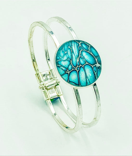 Wearable Art Bracelet - TURQUOISE 07