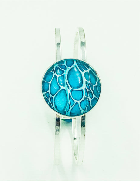 Wearable Art Bracelet - TURQUOISE 08